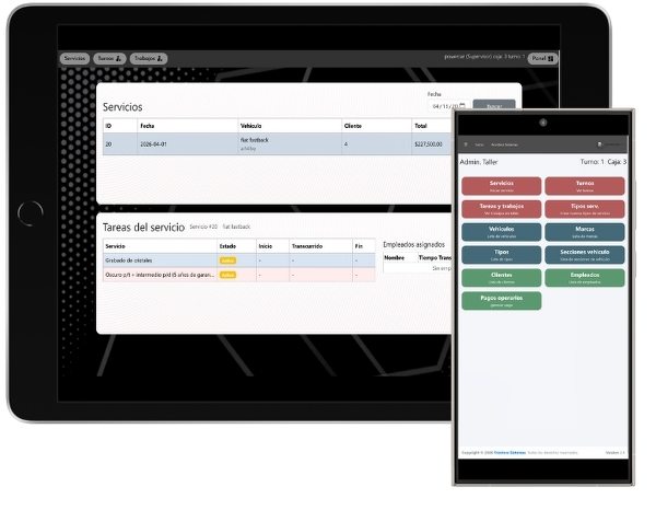 Antares 86 – CRM para talleres